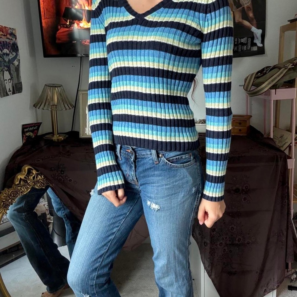 Stripped sweater